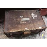 LEATHER OLD TRUNK -A /F