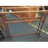 MAHOGANY TOWEL RAIL