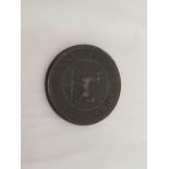 B'HAM & SOUTH WALES COPPER PENNY TOKEN 1812