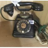 1930'S BAKELITE DANISH TELEPHONE