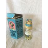 VINTAGE BESWICK FLOWER GIRL IN ORIGINAL BOX 1960