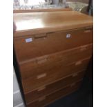 RETRO CHEST OF 5 DRAWERS