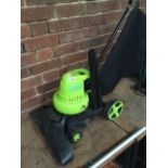 GARDEN GEAR LIGHT WEIGHT LAWN MOWER & CABLE