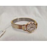 LADIES OMEGA WATCH ON EXPANDING BRACELET