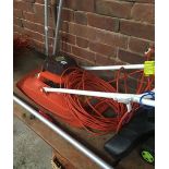 A FLYMO E30 LAWN MOWER WITH CABLE