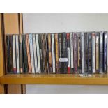 SMALL SHELF OF VARIOUS EASY LISTENING CD'S