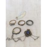 PENDANTS, DRESS RINGS ETC