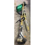 RYOBI PETROL STRIMMER WITH SEPARATE ATTACHMENT