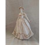 ROYAL WORCESTER FIGURE OF A LADY SWEETEST CLEMENTINE LIMITED EDITION 2605 OUT OF 12500