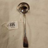 A GEORGIAN SCOTTISH SAUCE LADLE - EDINBURGH 1820