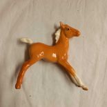 VINTAGE BESWICK PALOMINO PONY 1970