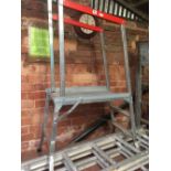 SMALL ALUMINIUM DECORATORS PLATFORM