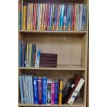 3 SHELVES OF BOOKS INCL; CAR MANUALS & OTHER TITLES