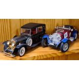 2 BATTERY RADIO CARS, ROLLS ROYCE 931 & A LINCOLN 1928 - NO BATTERIES