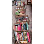 6 CARTONS OF HARDBACK & SOFT BACK BOOKS OF MISC SUBJECTS