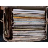 BOX OF CLASSICAL & EASY LISTENING LP'S & 3 ALBUMS OF 78'S