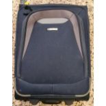 REVELATION DARK BLUE WHEELED TRAVEL BAG