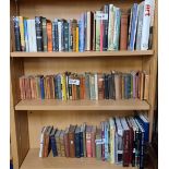 3 SHELVES OF HARDBACK BOOKS VARIOUS SUBJECTS INCL; ART & TRAVEL ETC