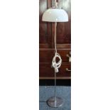METAL STANDARD LAMP WITH SHADE