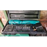 BLACK SPUR CORDLESS POWER SCREW DRIVER & AN ATL 5 IN 1 MULTI FUNCTION SHEAR SET & 1 OTHER TOOL KIT