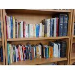 2 SHELVES OF BOOKS INCL; WEB'S DIRECTORY & OTHERS