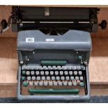 GREY IMPERIAL TYPEWRITER