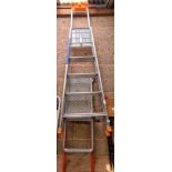 BELDRAY JOBEZER PLATFORM & 5 STEP DECORATORS LADDER