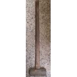 WOOD HANDLED 10LB SLEDGE HAMMER - HANDLE A/F