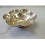 SMALL SILVER SCOOP EDGE BON-BON DISH - B'HAM 1923