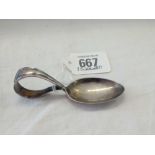 A SILVER CHILD'S SPOON - B'HAM 1924