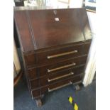 OAK BUREAU CHEST