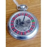 ROULETTE GAMING POCKET WATCH