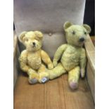 2 VINTAGE TEDDY BEARS