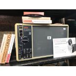 EG R2000 INSTA PROJECTOR WITH VARIOUS FILM TAPES
