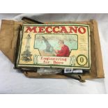 SMALL QTY OF VINTAGE MECCANO