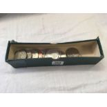 A BOX OF 12 CROWN SIZED COINS