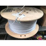 REEL OF BELDEN ELECTRONIC CABLE OR TELEPHONE CABLE