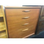 RETRO CHEST OF 4 DRAWERS A/F