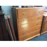 STAG CHEST OF 4 DRAWERS