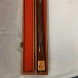EXECUTIVE POWER GLIDE SNOOKER CUE & CASED SCREWED POOL CUE