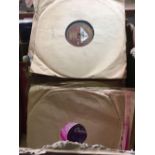 QTY OF 10'' & 12'' VINTAGE SHELLAC RECORDS, ALSO INCL; A VINYL