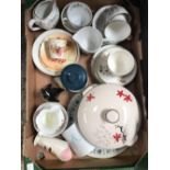 4 CARTONS OF CHINAWARE