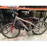 CHILD'S STAINLESS STEEL FRAMED RALEIGH 06 BMX BIKE