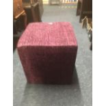 PURPLE FOOT STOOL