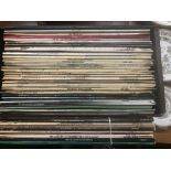 QTY OF LP RECORDS WITH CARRYING CASE