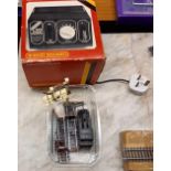 QTY OF HORNBY RAIL TRACK, R900 POWER CONTROLLER ETC