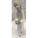LLADRO FIGURE GIRL WITH CANDLE