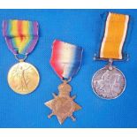 THE WW I TRIO AWARDED TO L5224 FA COVENY RN