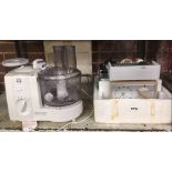 MORPHY RICHARDS SELECT 400 FOOD PROCESSOR & A GOBLIN TEAS MAID