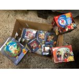 CARTON WITH VARIOUS DISNEY WINNIE THE POOH PENDULUM CLOCKS & MUSICAL JEWELLERY BOXES